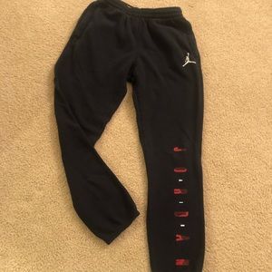 Black Jordan jogger ( size large )
